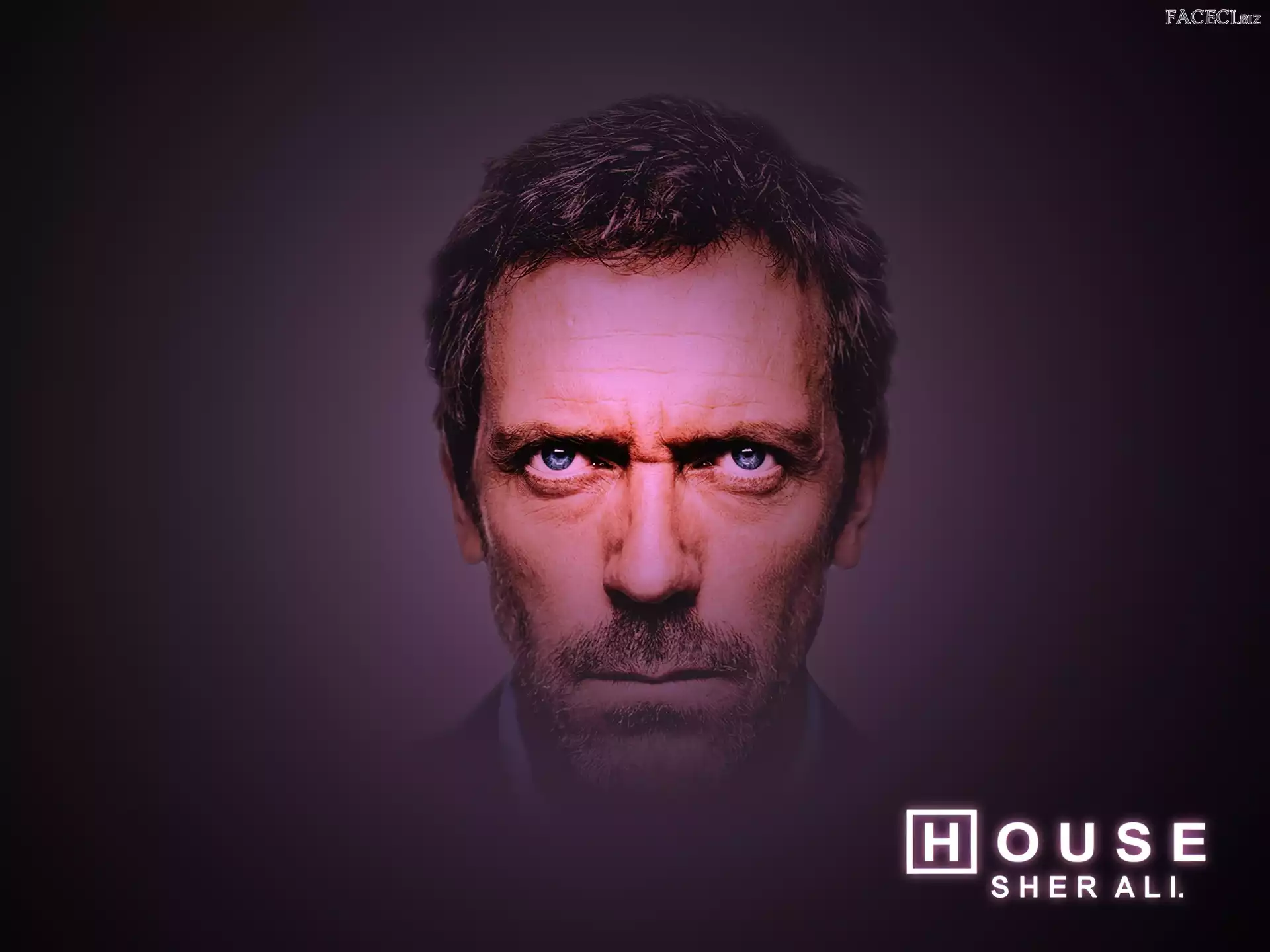 Głowa, Dr. House, Hugh Lauriego